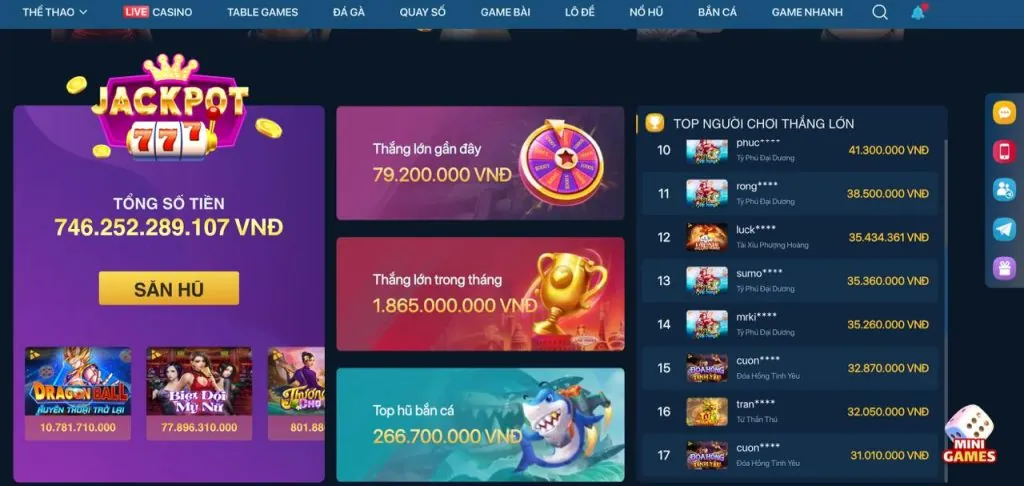 Tham gia vnsoxo casino